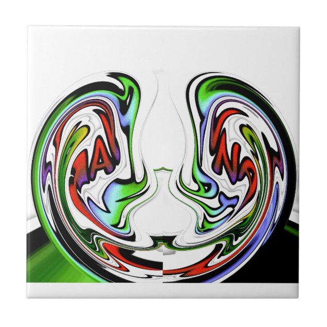 Carreau Imprimer Hakuna Matata Whirl Art Extraordinaire (Devant)