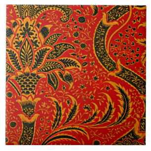 Carreau Inde, motif vintage par William Morris 