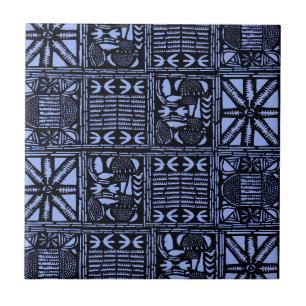 Carreau Indigo Batik Quilt