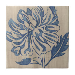 Carreau Indigo Mum