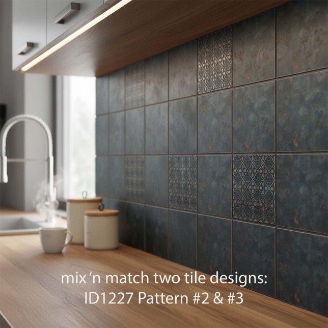 Carreau Industrial Tarnished Metal Background #3 ID1227 (Créateur téléchargé)