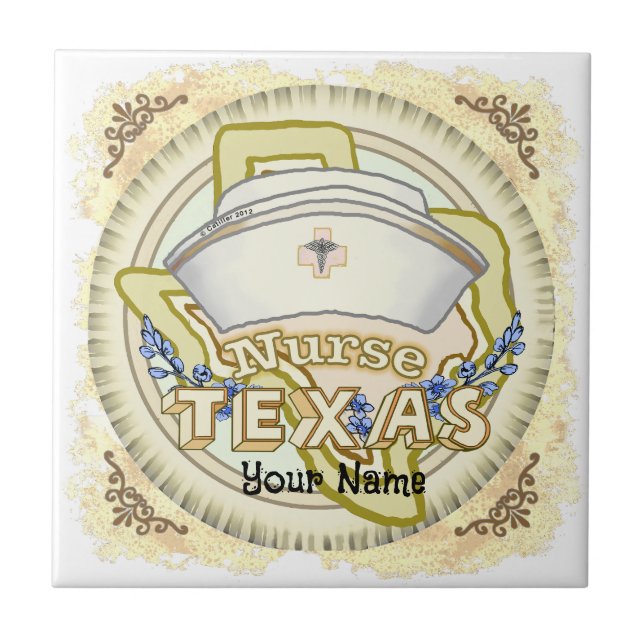 Carreau Infirmière du Texas (Devant)
