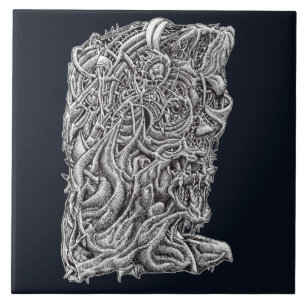 Carreau Innerbeastman, dessin à encre