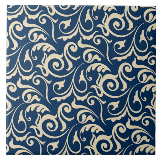 Carreau Inspiration de motifs persans (Devant)