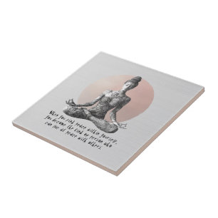 Carreau Instructeur de méditation Yoga Reiki Master Lotus 