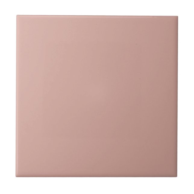 Carreau Intemporel - Peach Pink Céramic Tile (Devant)