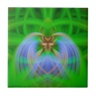 Carreau Intricité verte