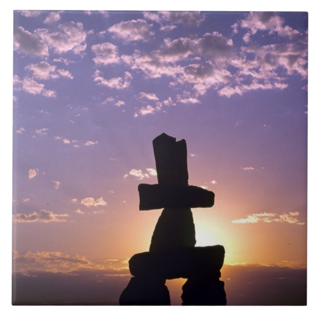 Carreau Inukshuk Territoires du Nord-Ouest, Canada (Devant)