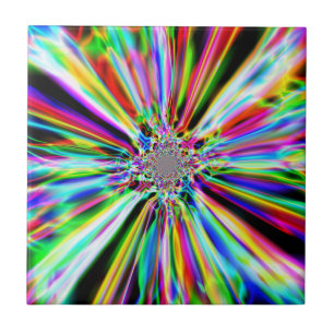 Carreau Iridescente Chrome Dix