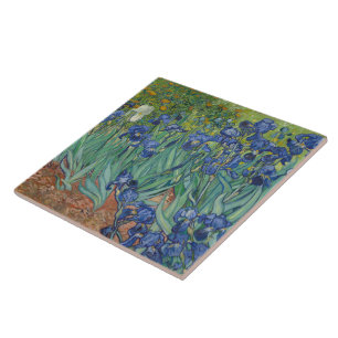 Carreau Irises par Vincent Van Gogh