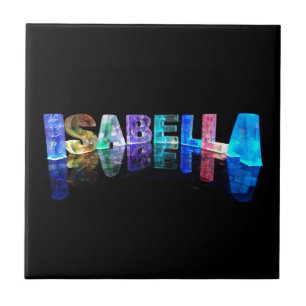Carreau Isabella nommée dans 3D s'allume (la photographie)