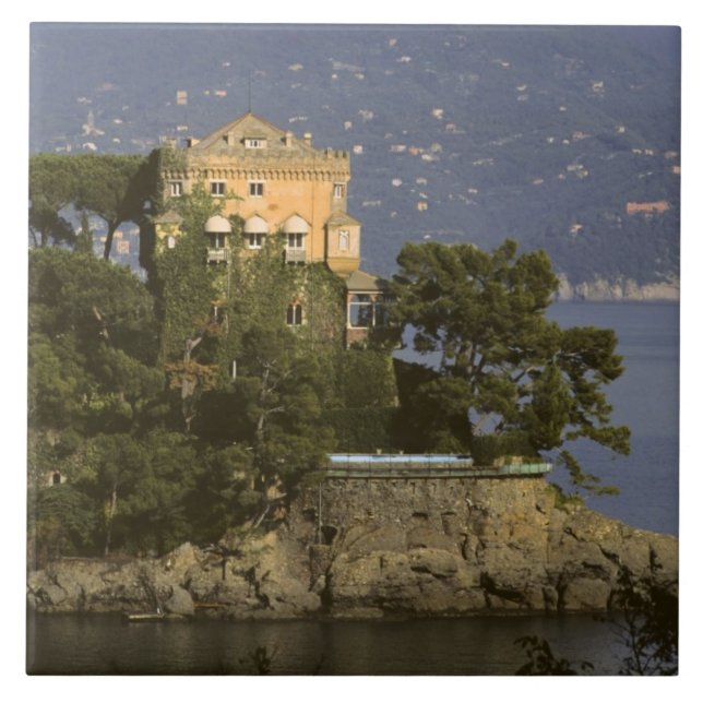 Carreau Italie, Portofino. La vie Pittoresque sur (Devant)