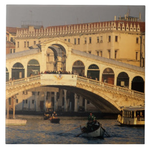 Carreau Italie, Vénétie, Venise, Canal Grande et Rialto