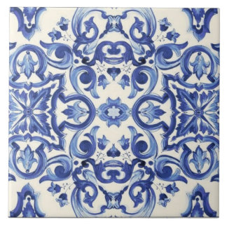 Carreau Italien Bleu Moderne  La Dolce vita
