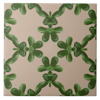 Carreau Jade Lattice in Beige