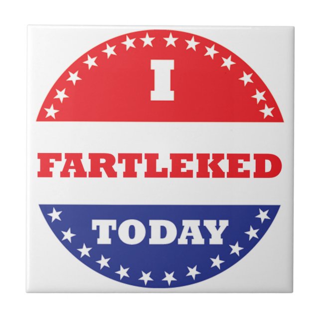 Carreau J'ai Fartleké aujourd'hui (Devant)