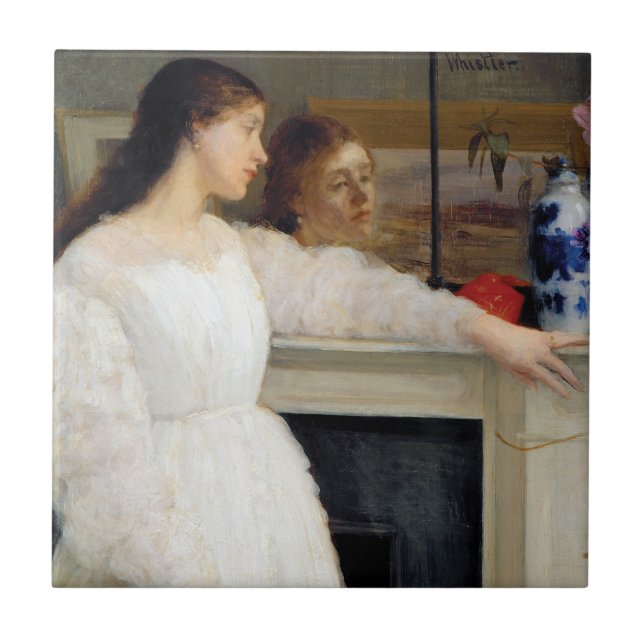 Carreau James Whistler - Symphonie en blanc no 2 (Devant)