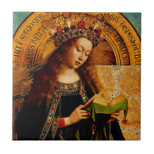 Carreau Jan van Eyck - Collection de beaux-arts de la Vier