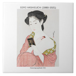 Carreau Japonaise application de poudre - Goyō Hashiguchi