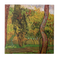 Jardin de l'hôpital Saint-Paul par Vincent van Gog