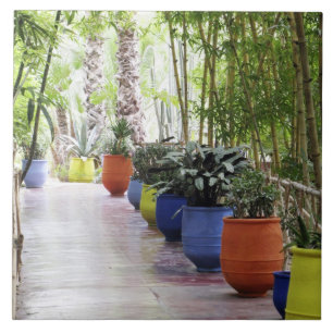 Carreau Jardin de Majorelle, Jardin de Majorelle, désormai