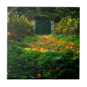 Carreau Jardin de Monet, Giverny, France en automne