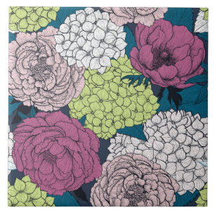 Carreau Jardin de printemps tardif