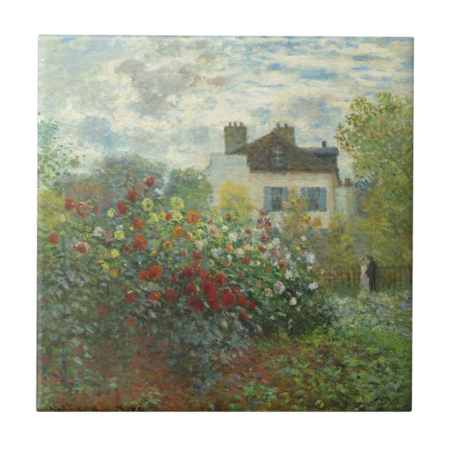 Carreau Jardin des artistes de Monet dans Peinture d'Argen (Devant)