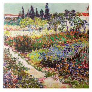 Carreau Jardin Floral Van Gogh À Arles Art Floral