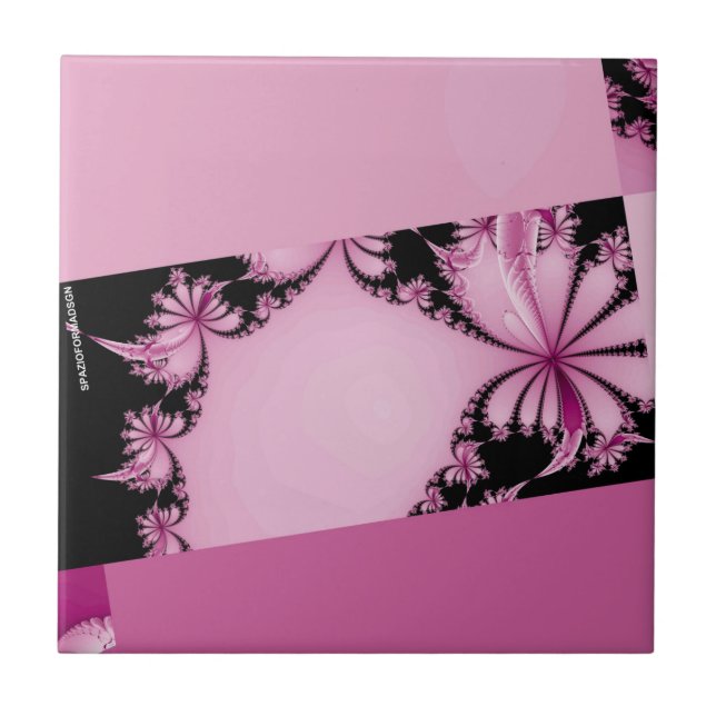 Carreau Jardin fractal thulien (Devant)