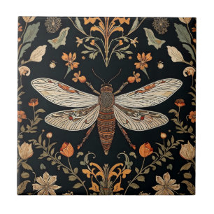 Carreau Jardin vintage de lucioles