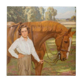 Carreau Jasmine le Cheval (par Algernon Talmage)
