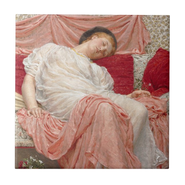 Carreau Jasmine par Albert Joseph Moore, Beaux-Arts victor (Devant)