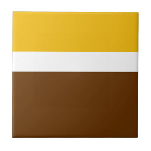 Carreau Jaune blanc Brown couleur pâle Conception des bloc