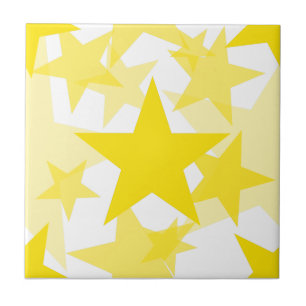 Carreau Jaune des étoiles 3