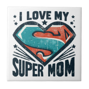 Carreau Je t'aime maman