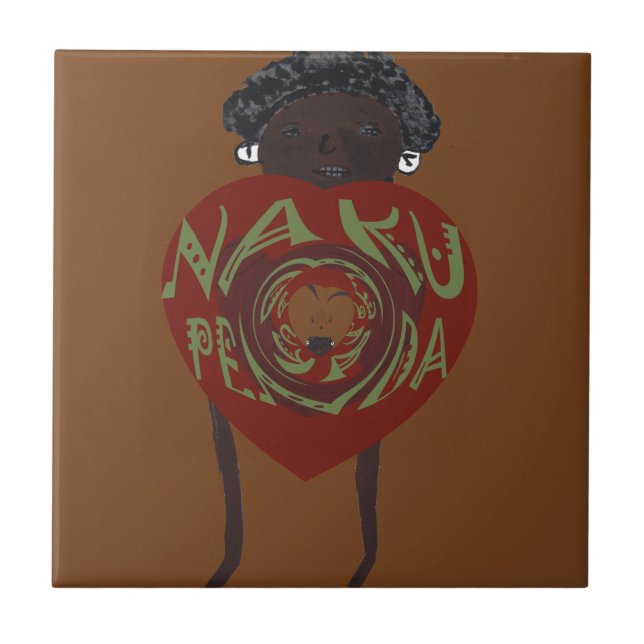 Carreau Je T'Aime ! Nakupenda Sana (Devant)