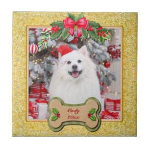 Carreau Je Vous Aime Un Joyeux Noël Cadeau Personnalisé De
