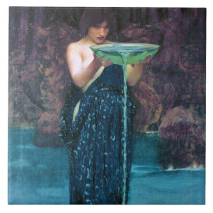 Carreau Jealous Circe, John William Waterhouse