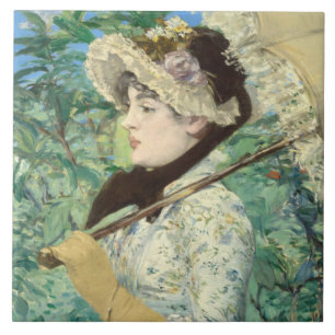 Carreau Jeanne (printemps) Edouard Manet