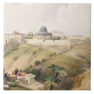Carreau Jérusalem, le 9 avril 1839, plaquent 16 du volume