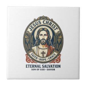 Carreau Jesus Barber Hommes Toilettage Graphique T-Shirt C