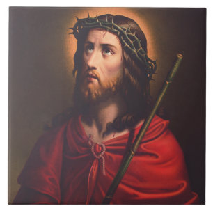 Carreau Jésus couronné d'épines