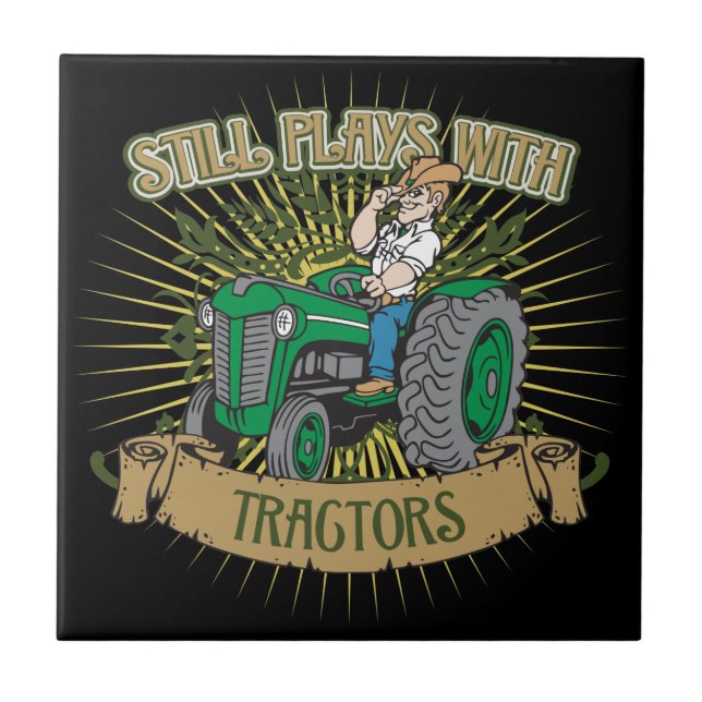 Carreau Jeux toujours avec les tracteurs verts (Devant)