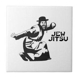 Carreau Jew Jitsu   Cadeaux Juifs Bar Mitzvah