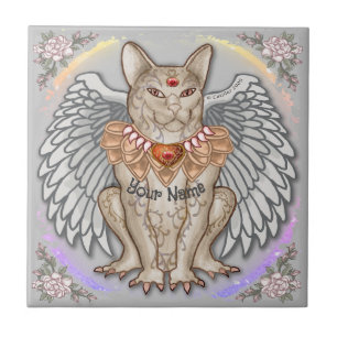 Carreau Jewel Cat Gargoyle