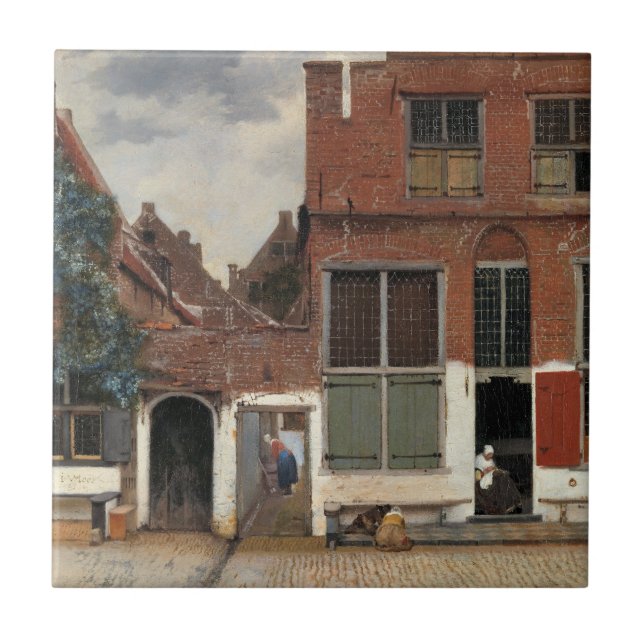 Carreau Johannes Vermeer - Little Street (Devant)