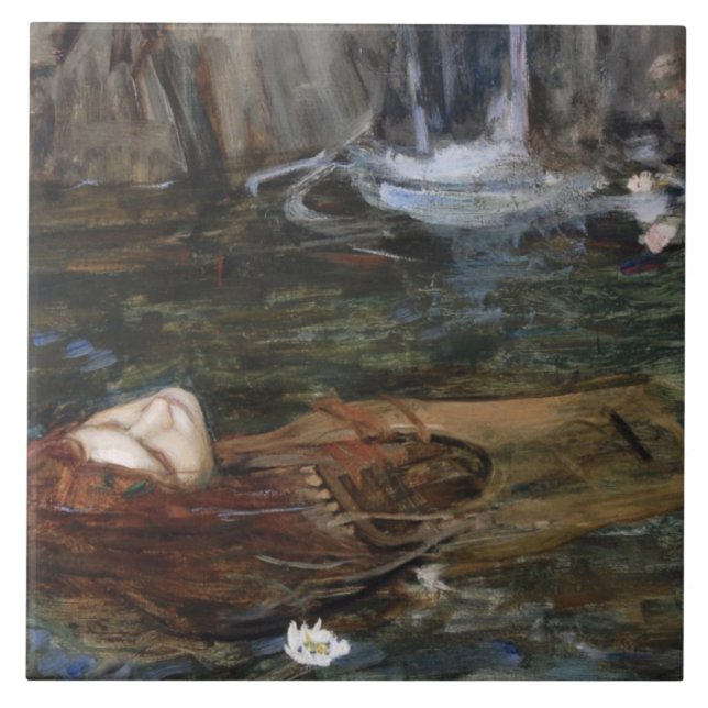 Carreau John William Waterhouse - Étude pour la recherche  (Devant)