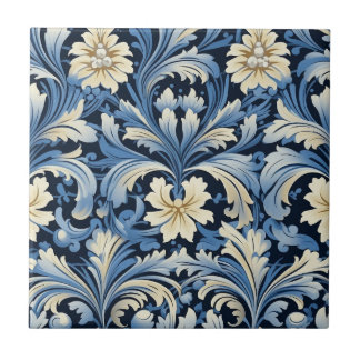 Carreau Joli Art Nouveau Floral