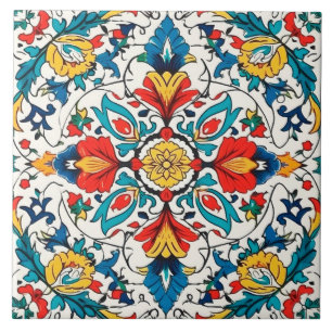 Carreau Joli carrelage en céramique Azulejo portugais.